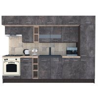 Bucatarie BIGMAR 310 A Wenge / Decor 4299